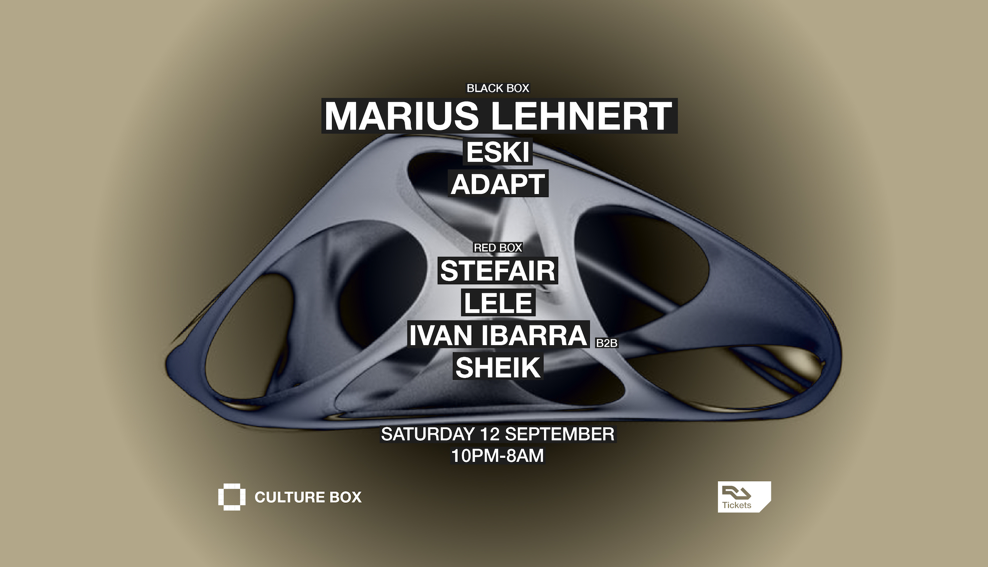 Marius Lehnert / Eski / Adapt / StefAir / LELE / Ivan Ibarra B2B Sheik