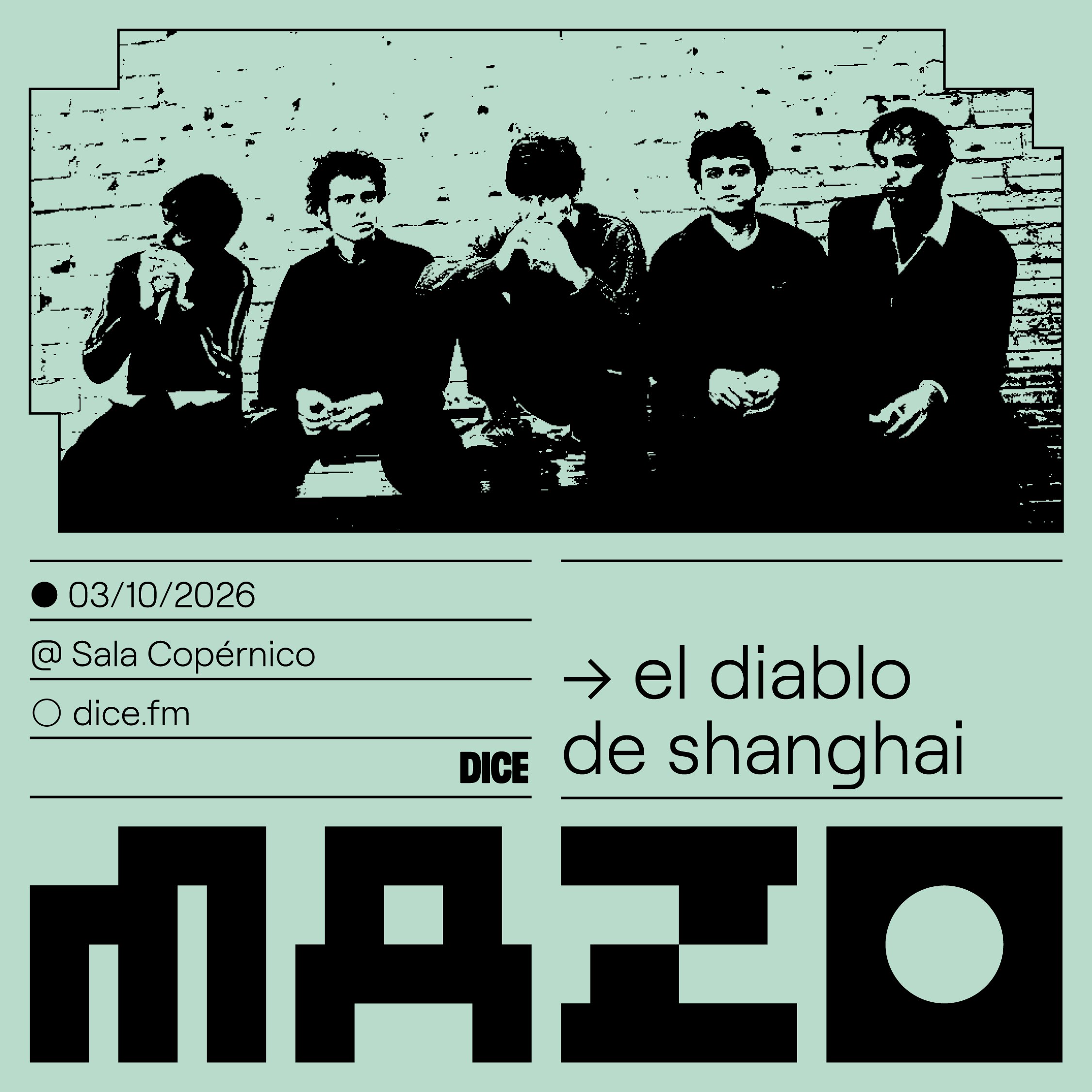 el diablo de shanghai + Paco Te Quiero en MAZO 