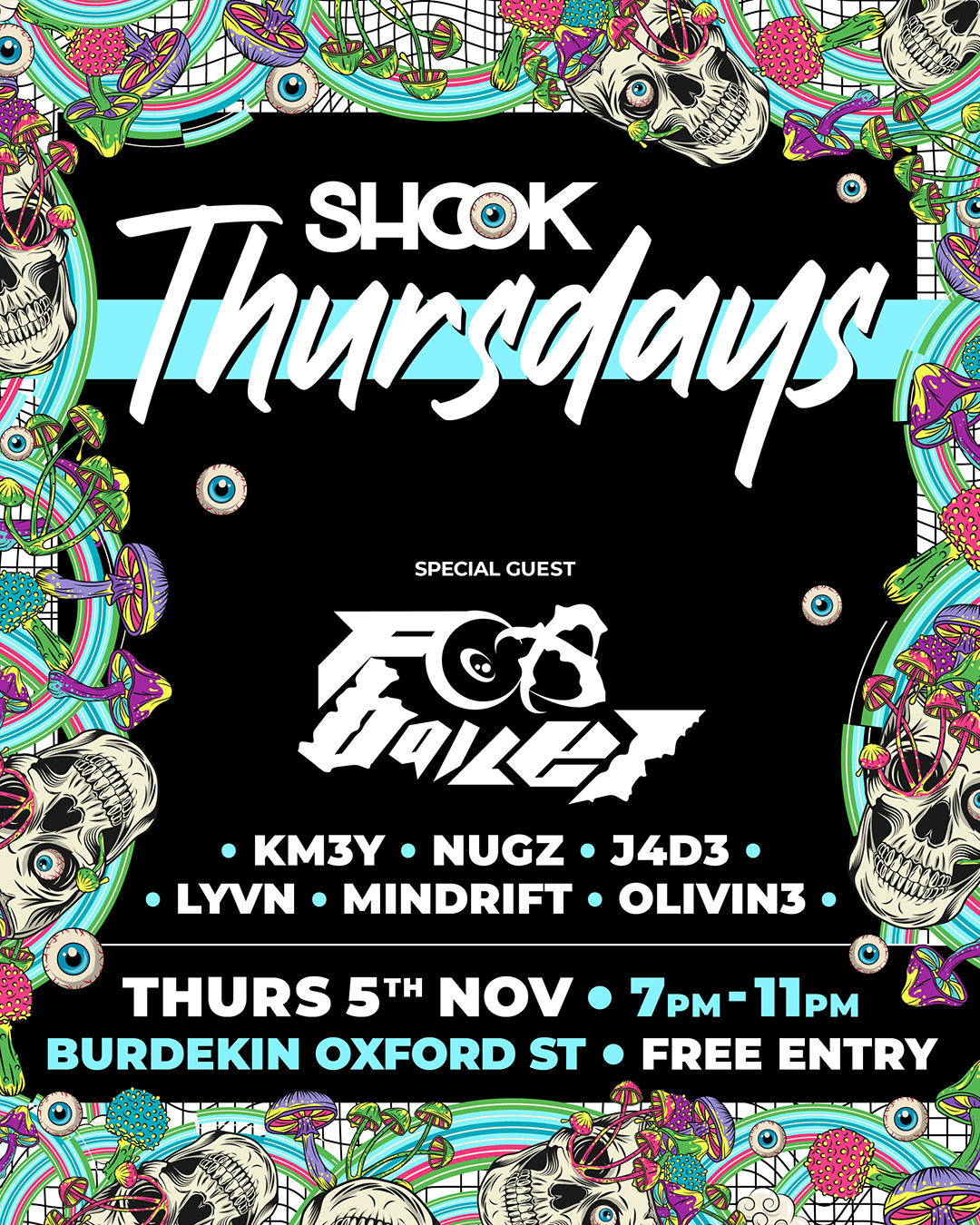 Shook Thursdays Feat. Fox Bailey