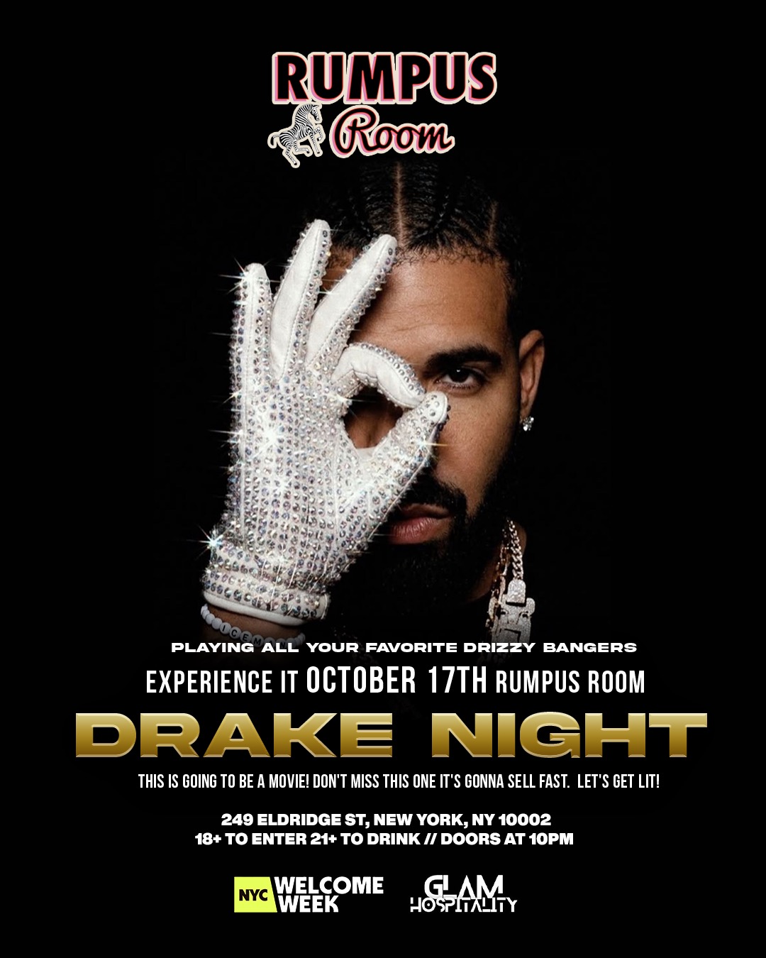DRAKE NIGHT COLLEGE PARTY NYC (18+)