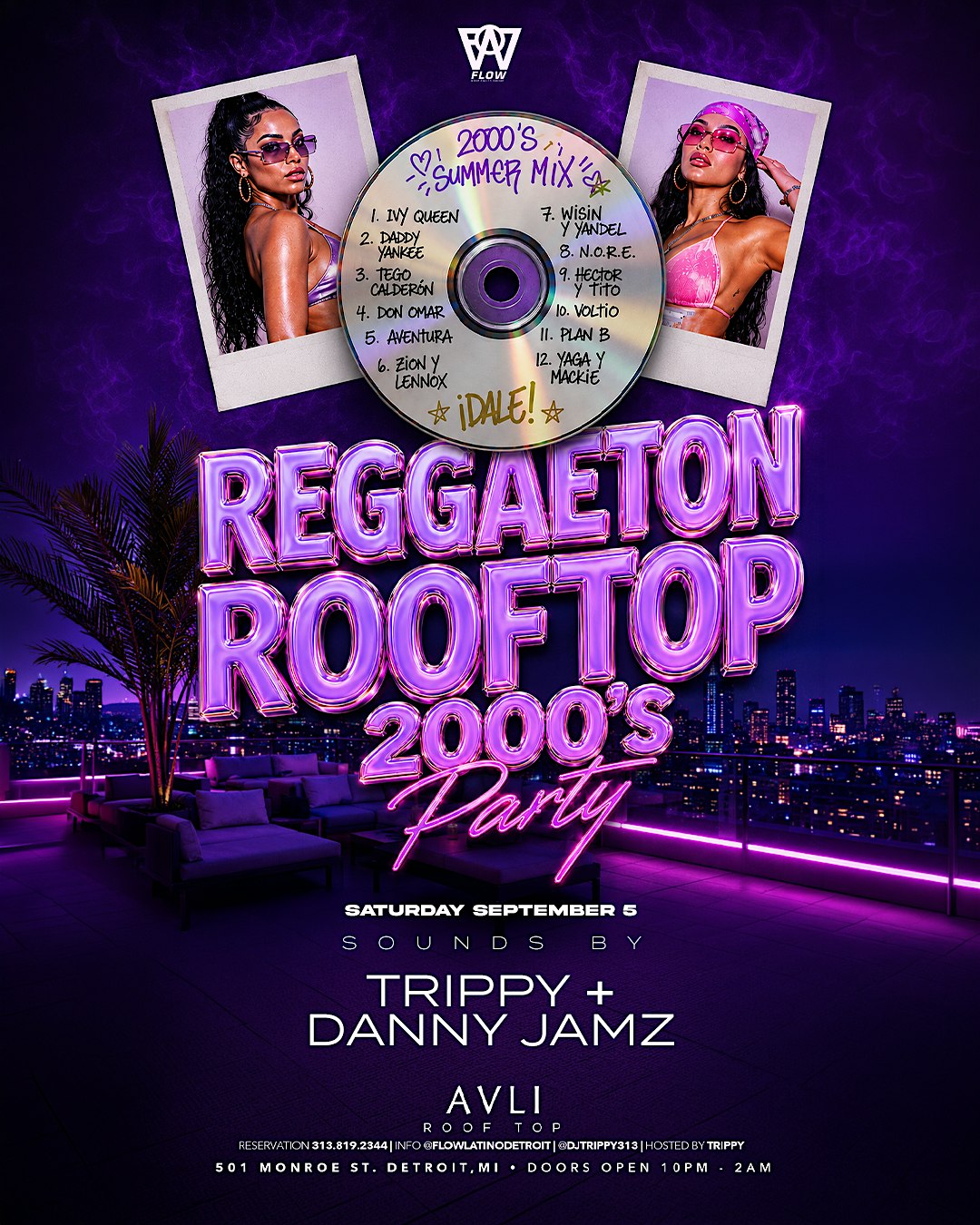 Reggaeton Rooftop 2000s Edition