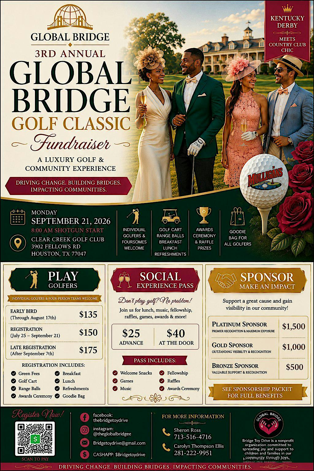 Global Bridge 3rd Annual Golf Classic Fundraiser