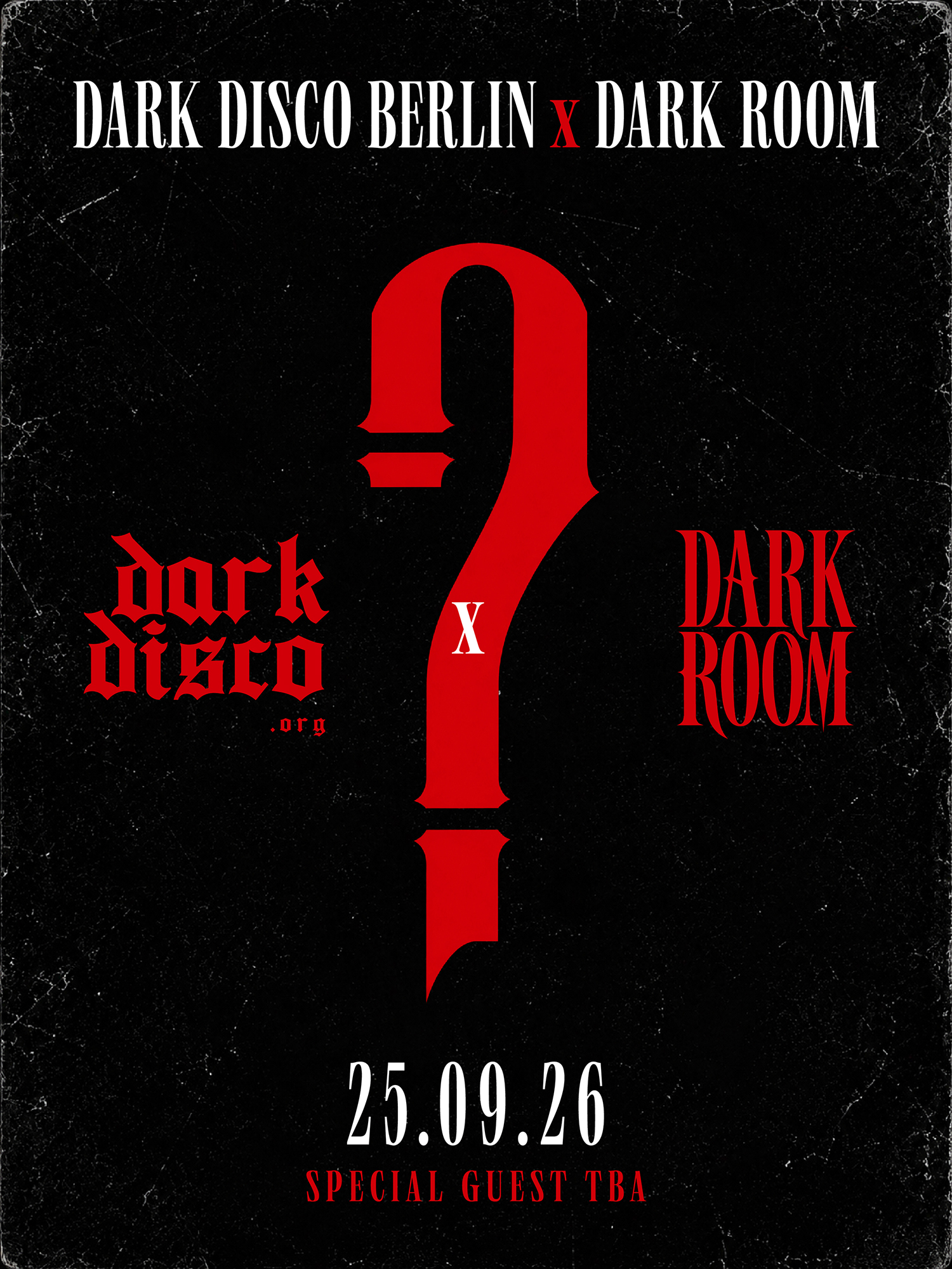 DARK DISCO BERLIN x DARK ROOM