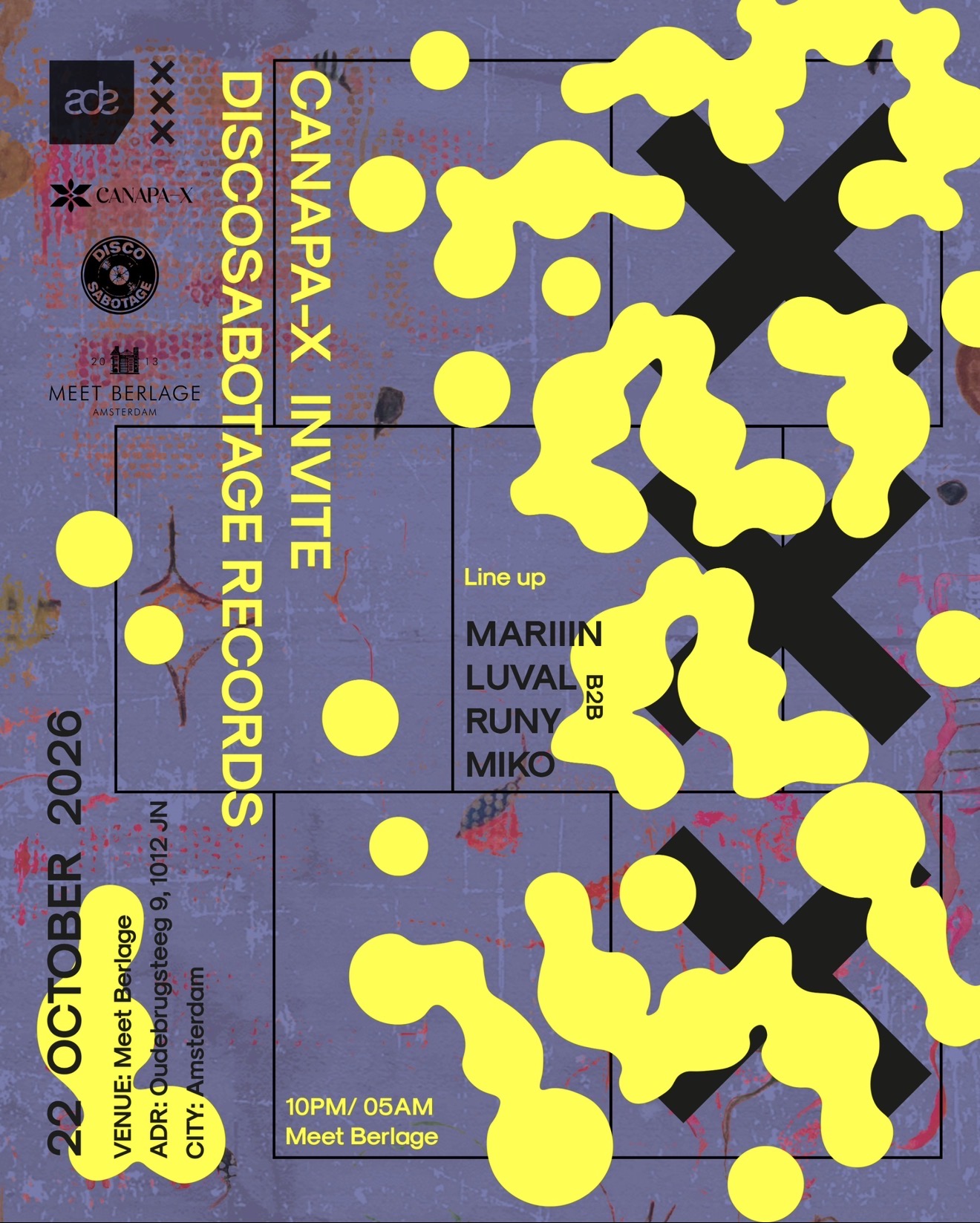 Canapa-x invite Discosabotage records