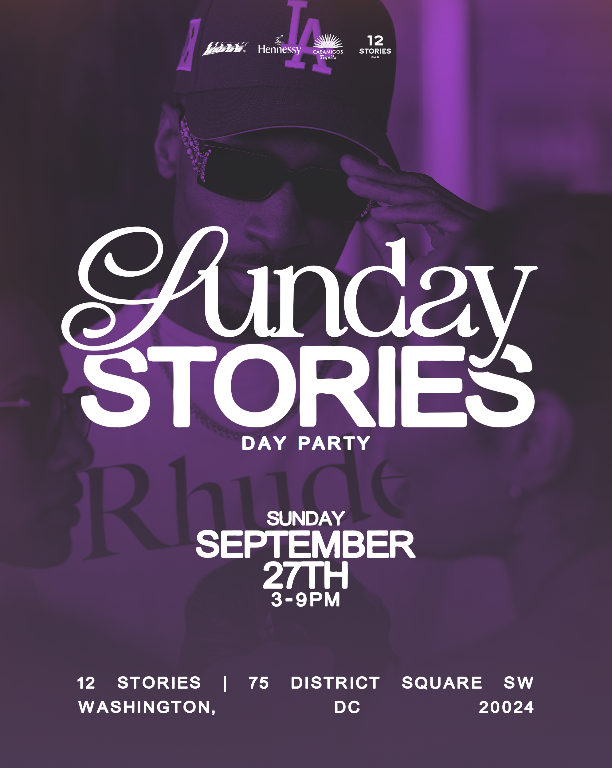 Sunday Stories Day Party at 12 Stories Rooftop | Sun. Sept 27th