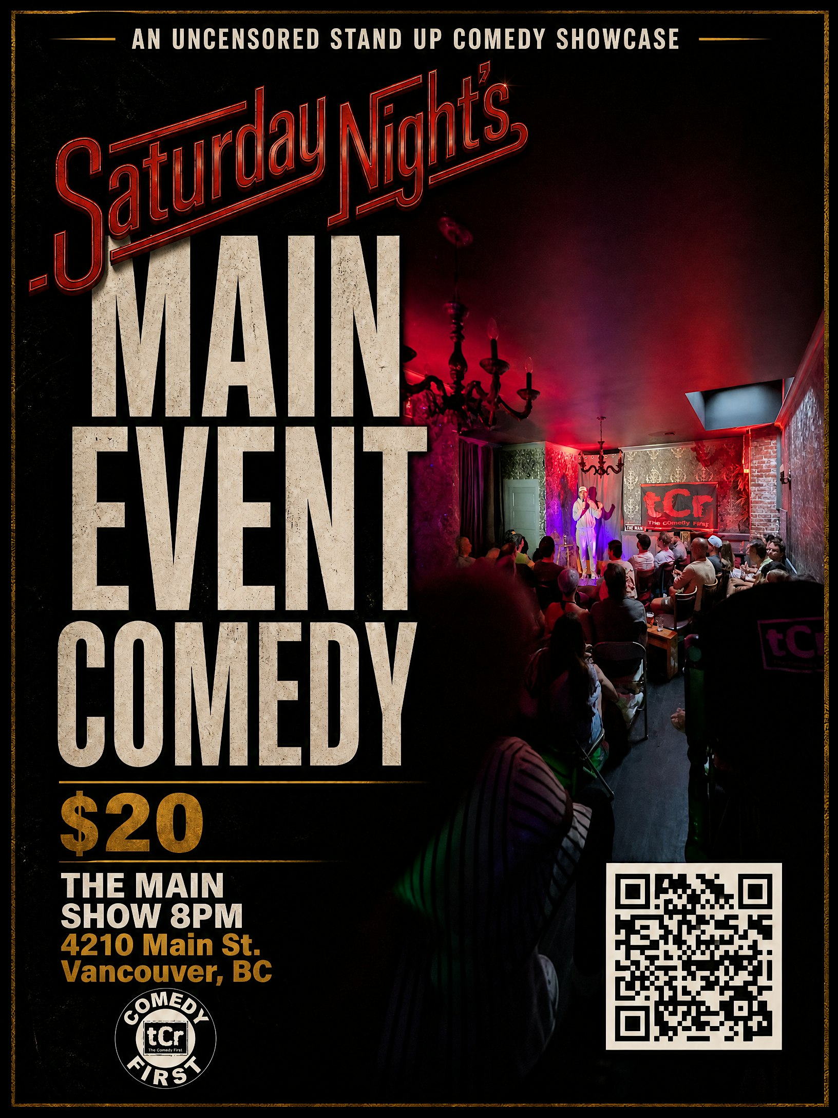 Saturday Night's Main Event Comedy | Vancouver Stand-Up Show