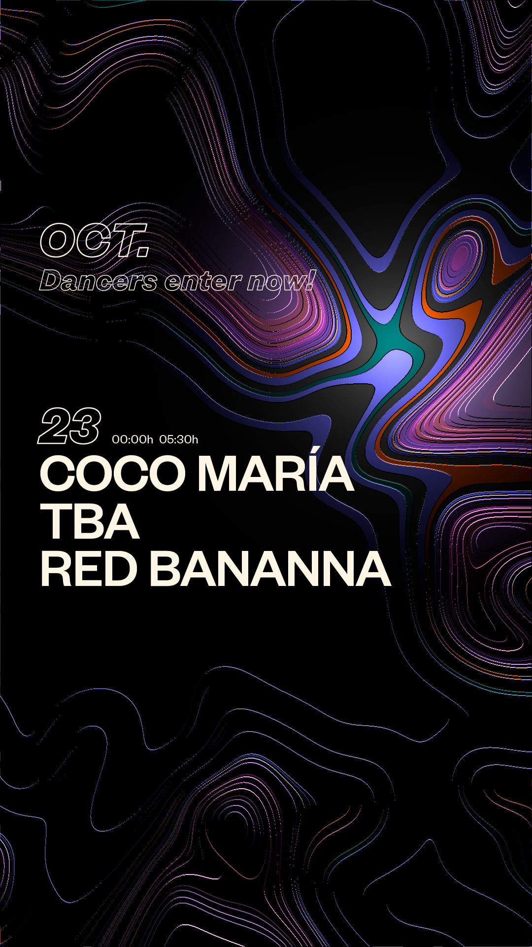 La Paloma presents: Coco María + Red Bananna + TBA