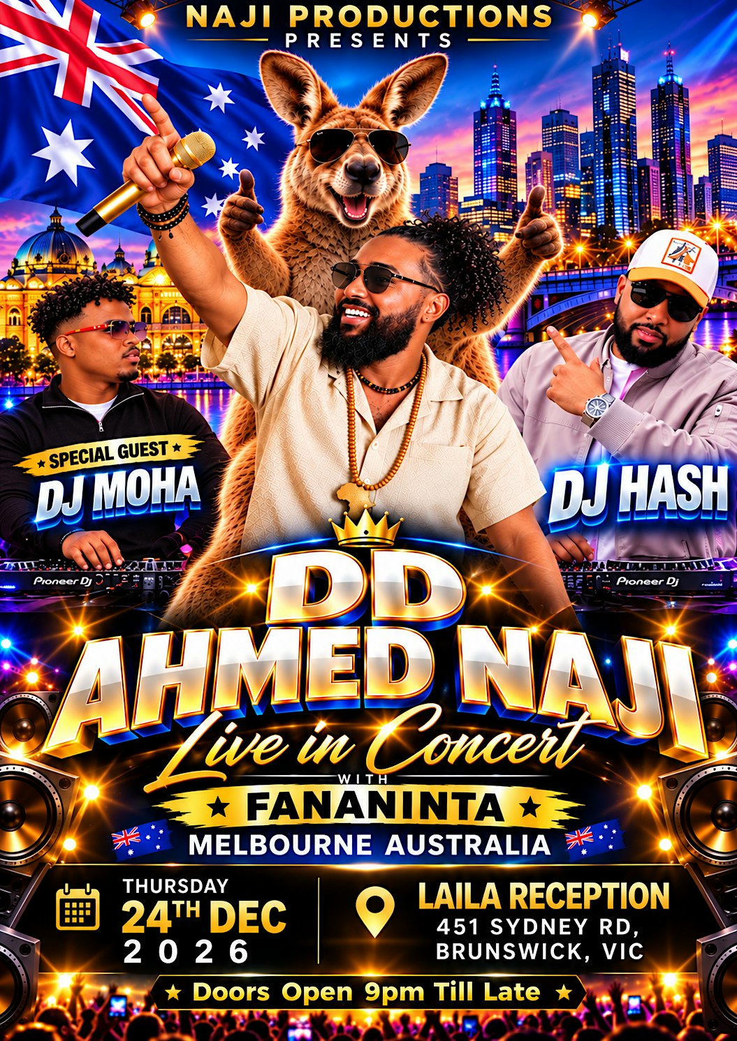 DD AHMED NAJi Concert.