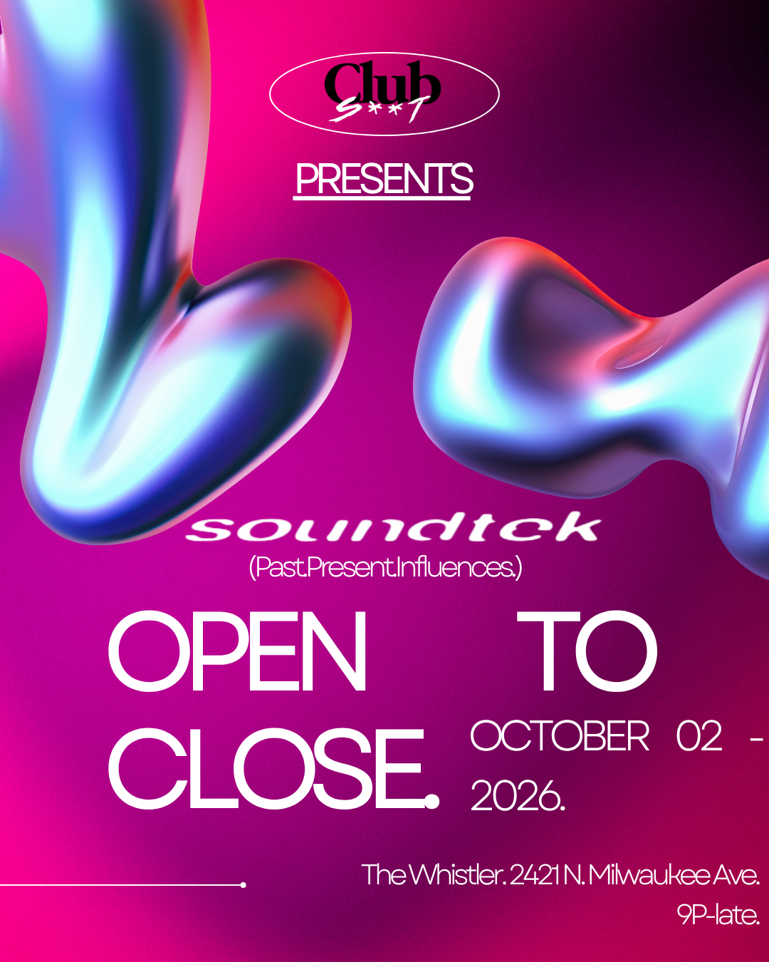 CLUB S**T with Soundtek (Past.present.Influences.)