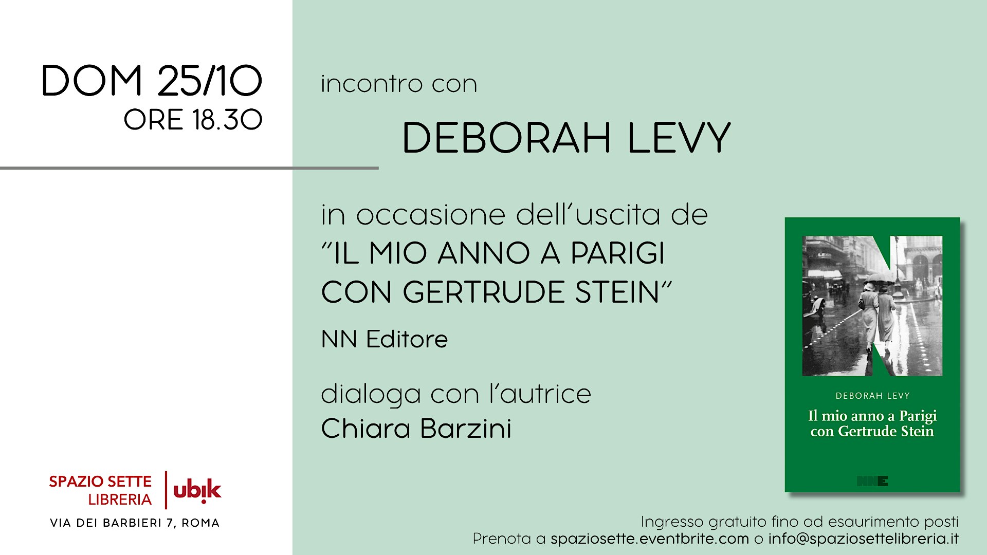 Incontro con Deborah Levy