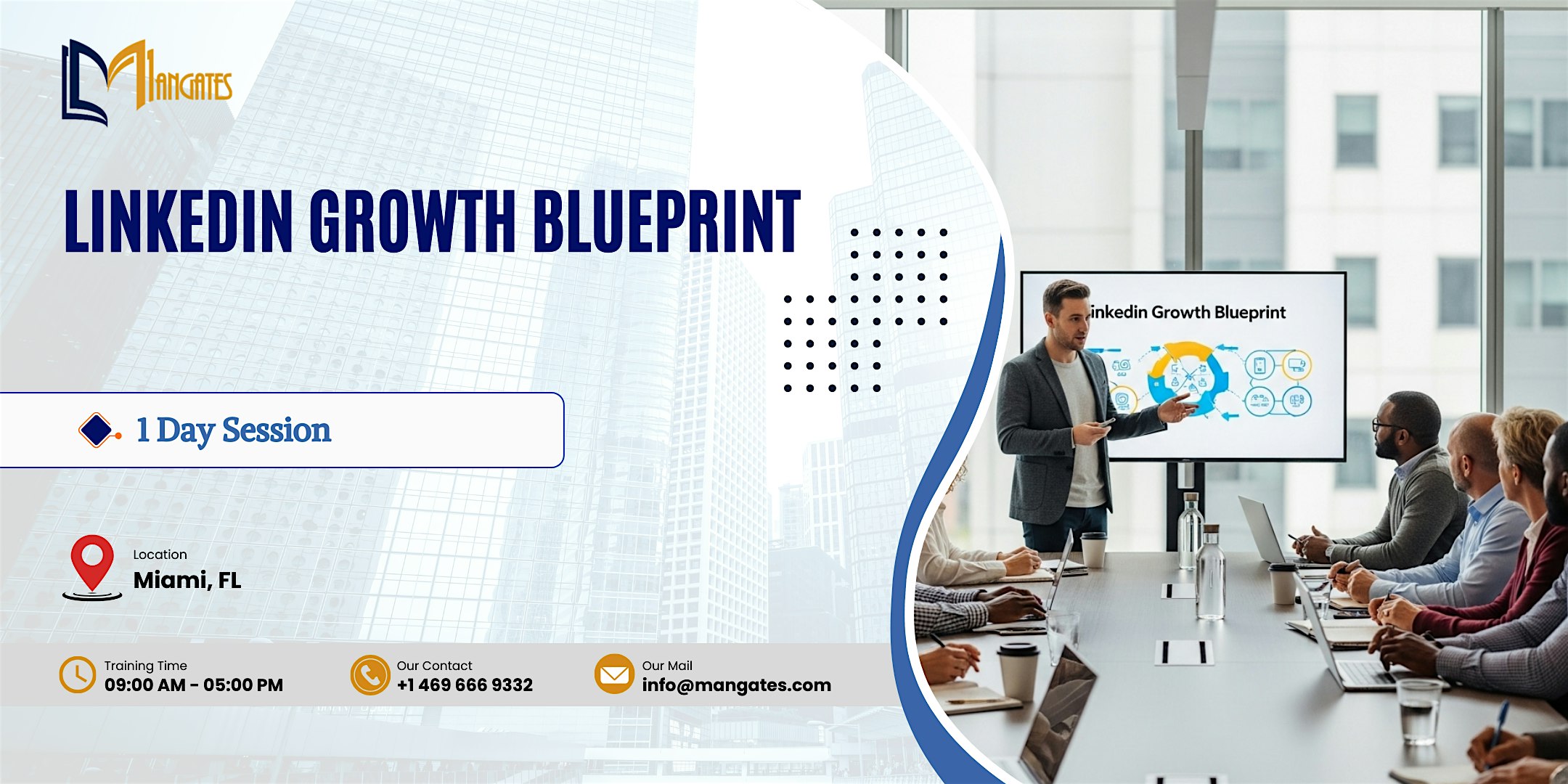LinkedIn Growth Blueprint: 1 Day Session in Miami, FL