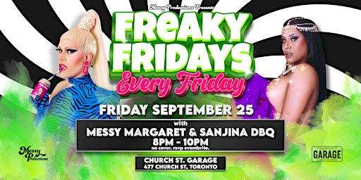 Freaky Fridays @ Church St. Garage