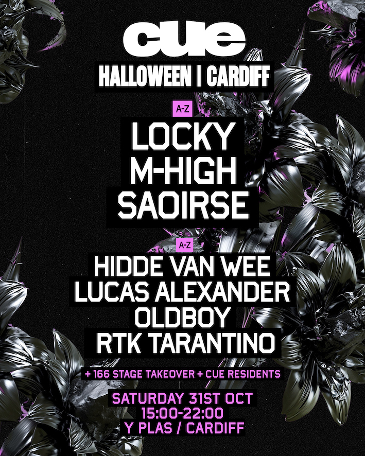 CUE - Cardiff: Halloween w. Locky, Saoirse