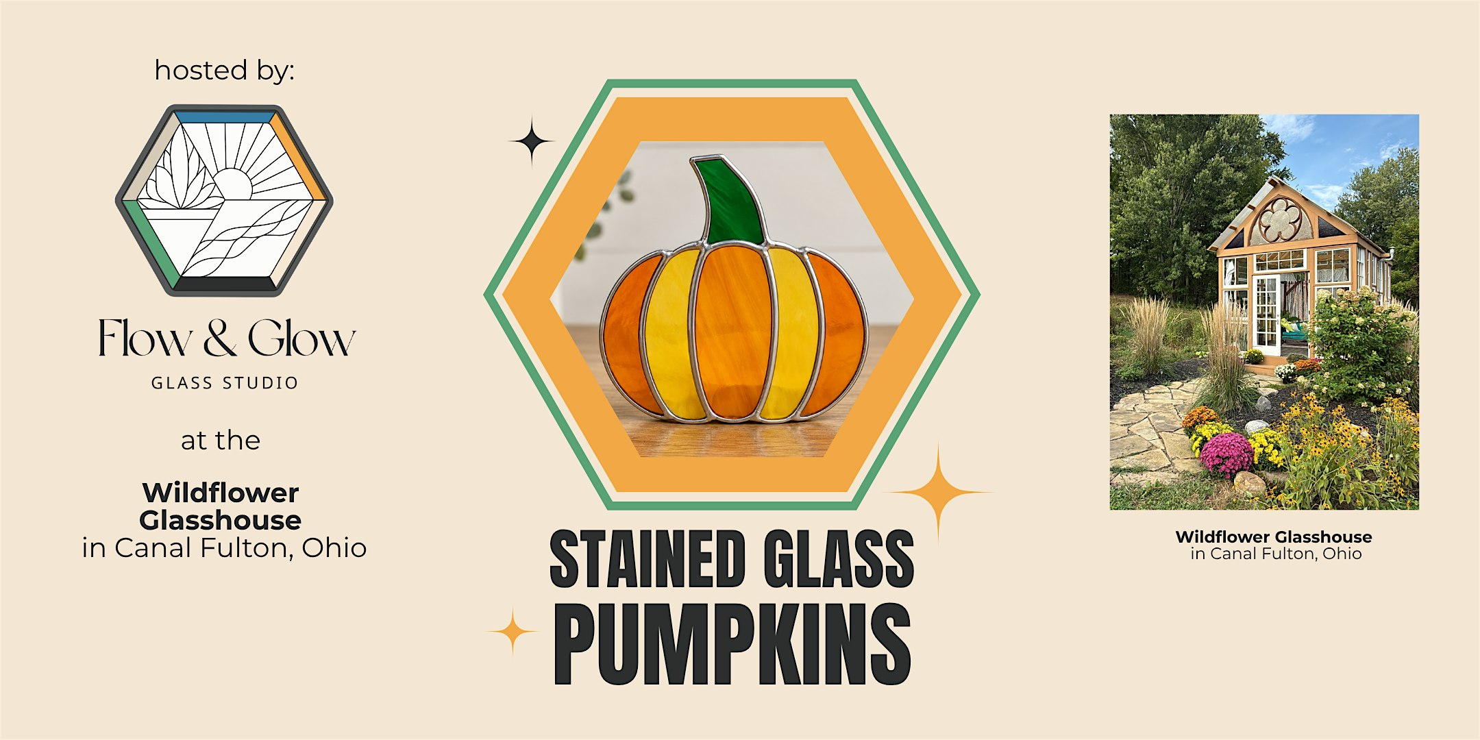 Stained Glass Pumpkin