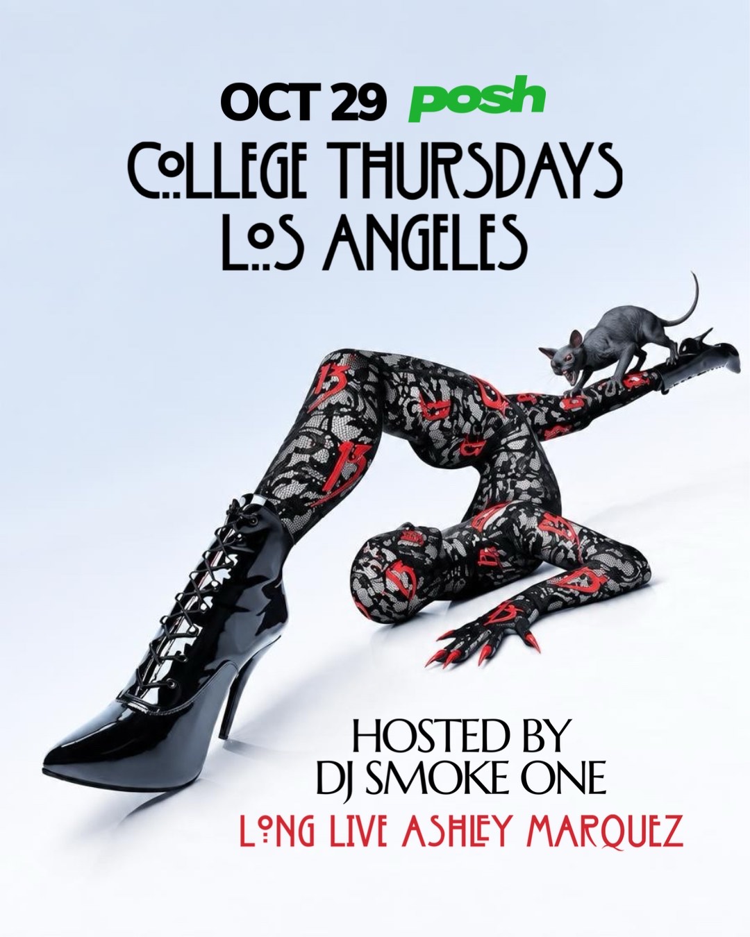 American Horror Night College Thursdays LA Halloween Host DJ SMOKE ONE
