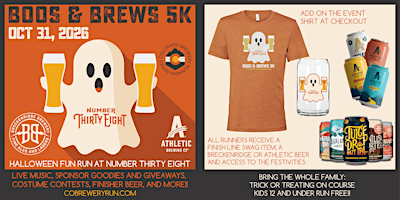 Boos & Brews Halloween 5k @ Number 38 | 2026 CO Brewery Running Series