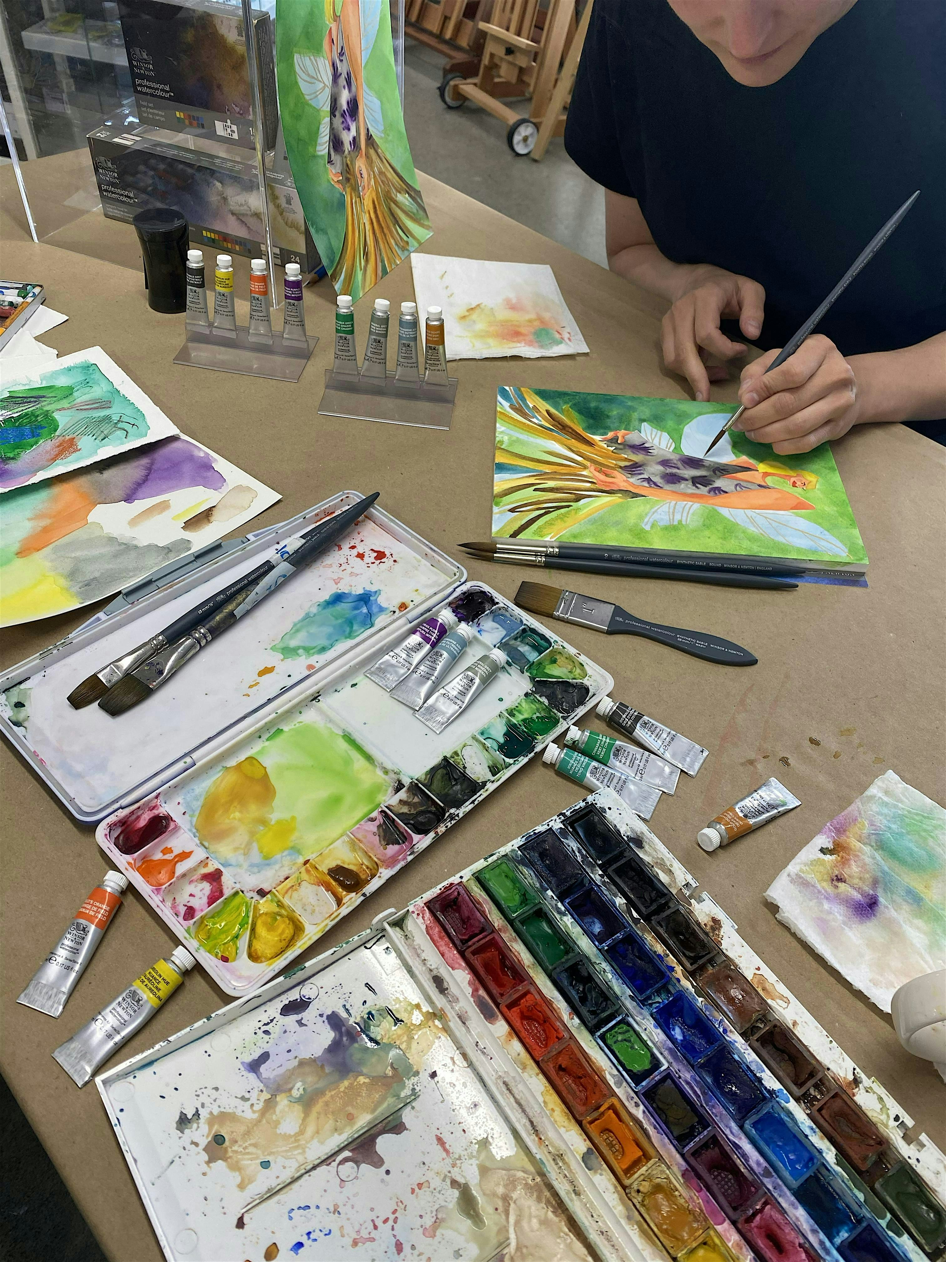 Adult Watercolour Class - A Colour Break with Ania Salmina
