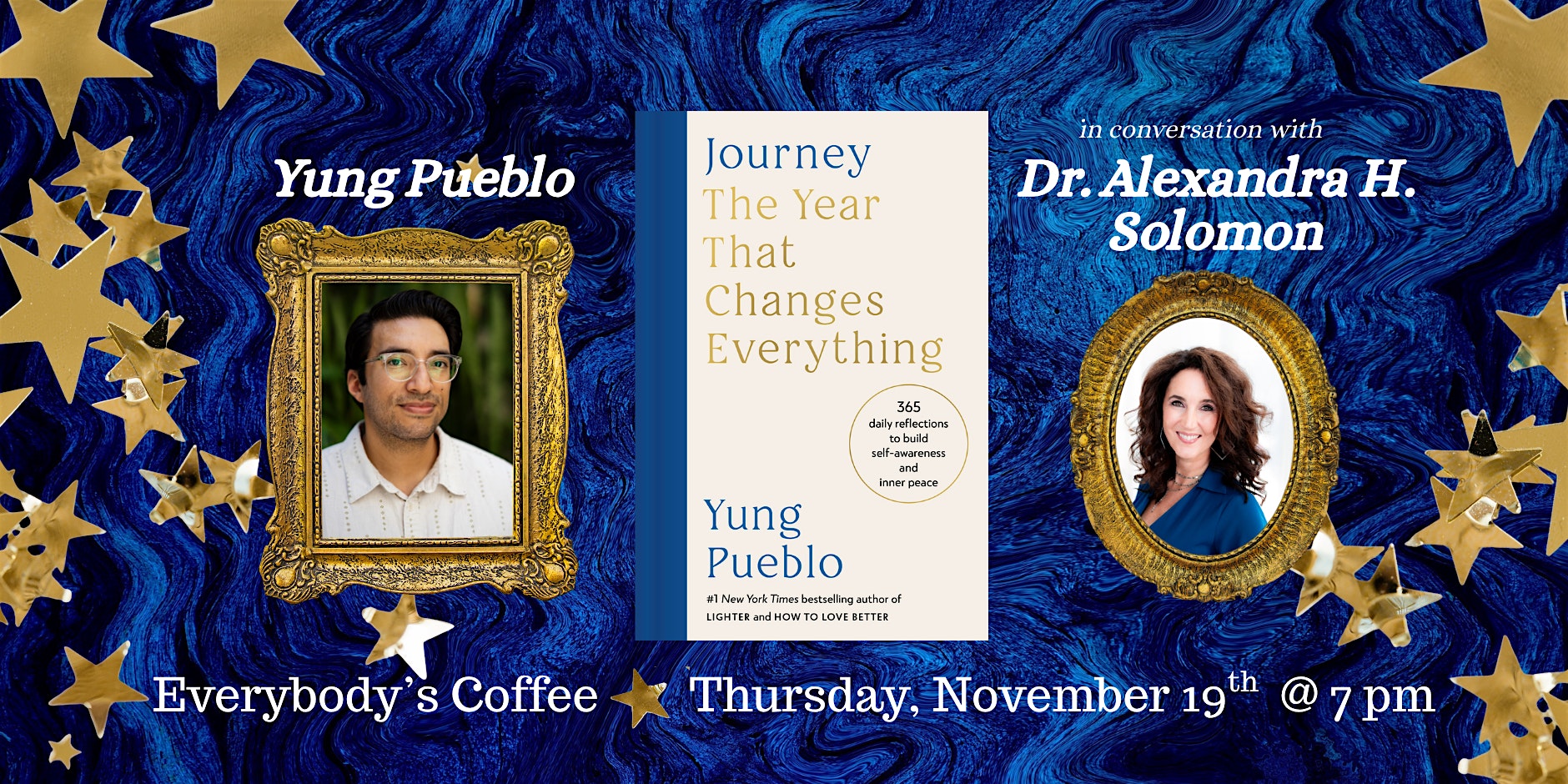 Yung Pueblo with Dr Alexandra Simon "Journey" Book Discussion