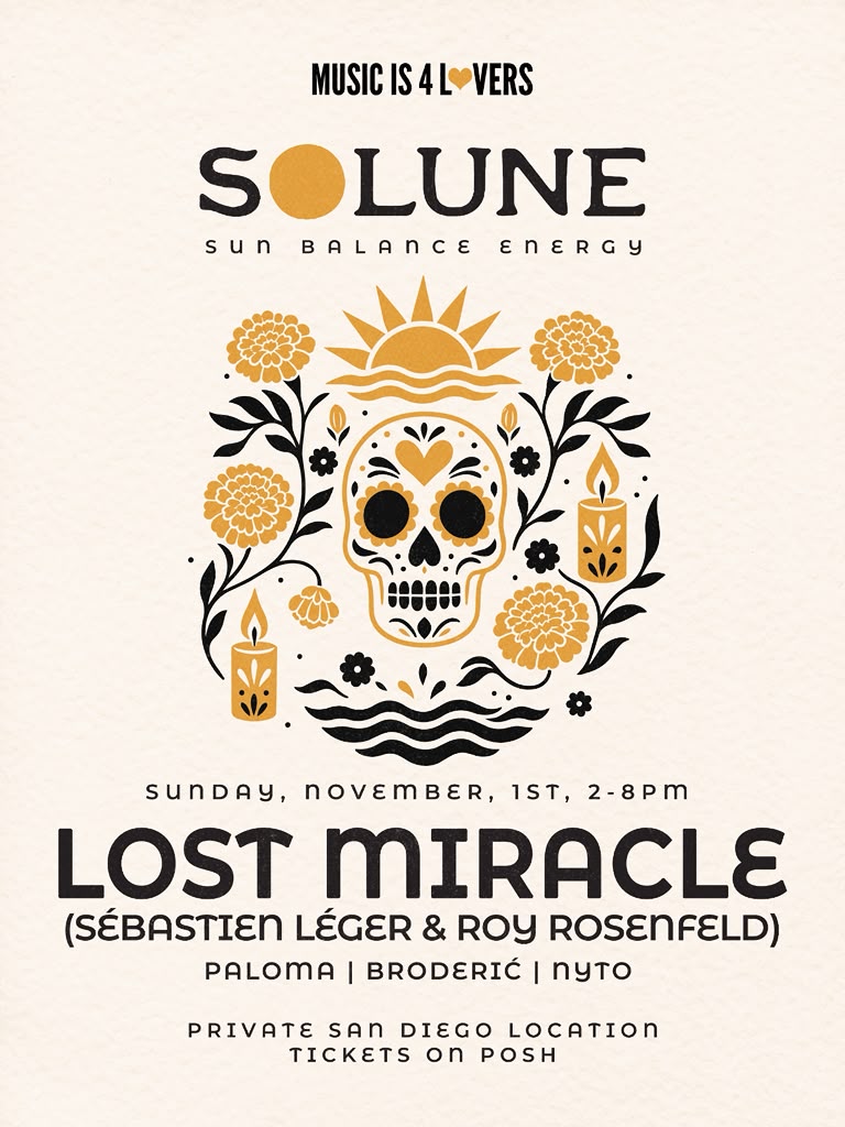 SOLUNE ft LOST MIRACLE (Sébastien Léger & Roy Rosenfeld)