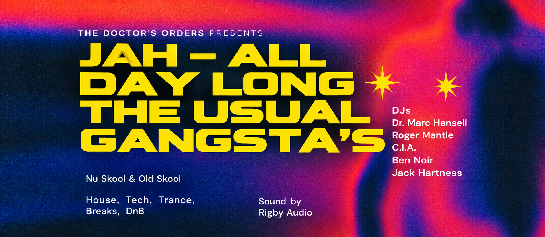 JAH All Day Long + The Usual Gangsta's