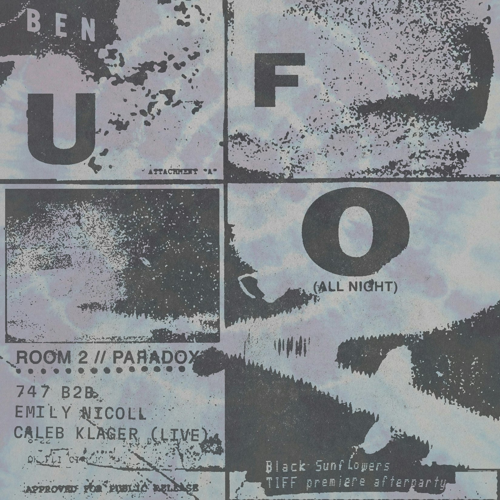 Ben UFO Open - Close at Mooi Space presented by Standard Time x PARADOX