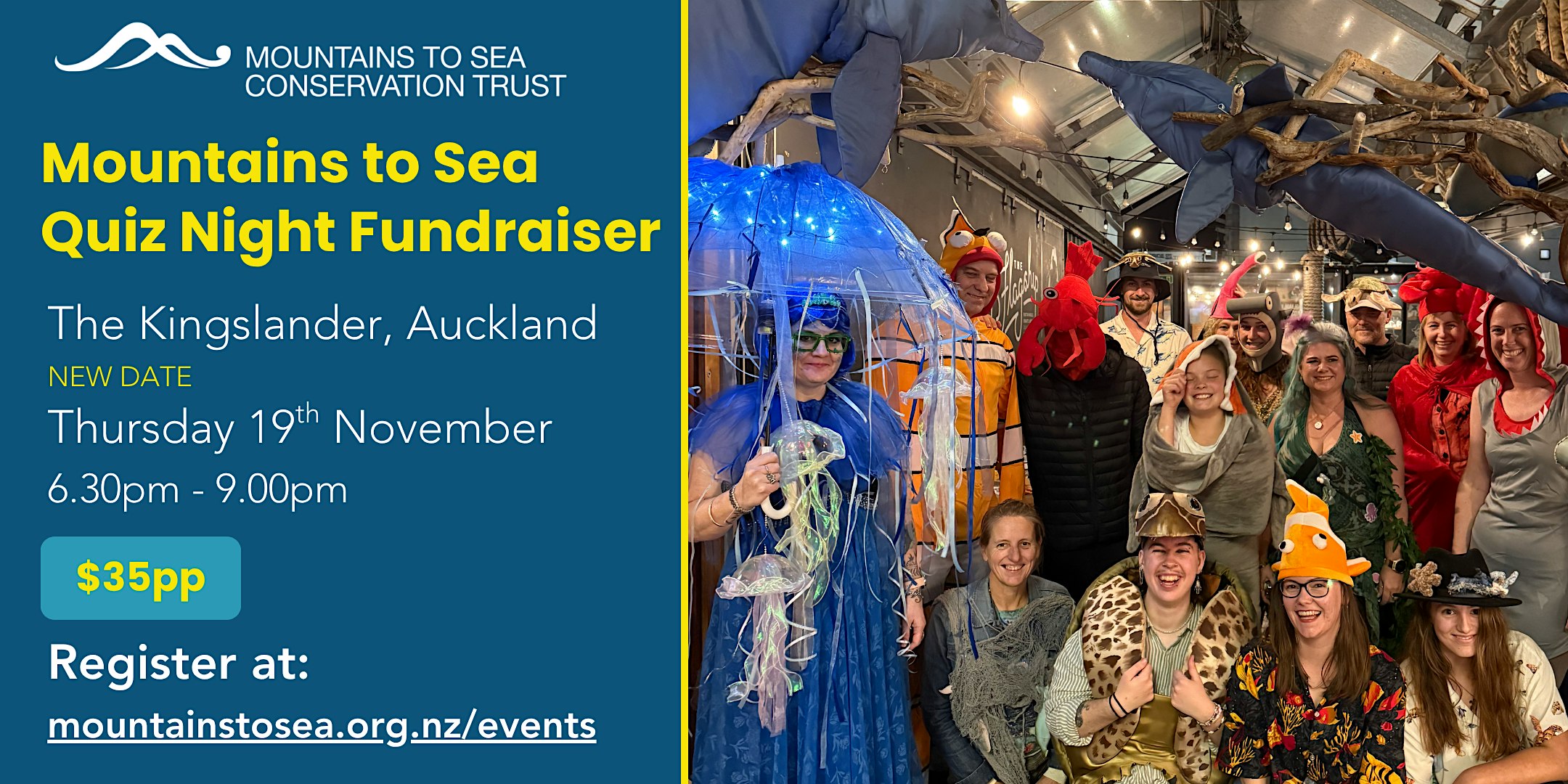 Mountains to Sea Quiz Night Fundraiser