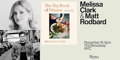 TASTE Live at Rizzoli with Melissa Clark (TICKETED)