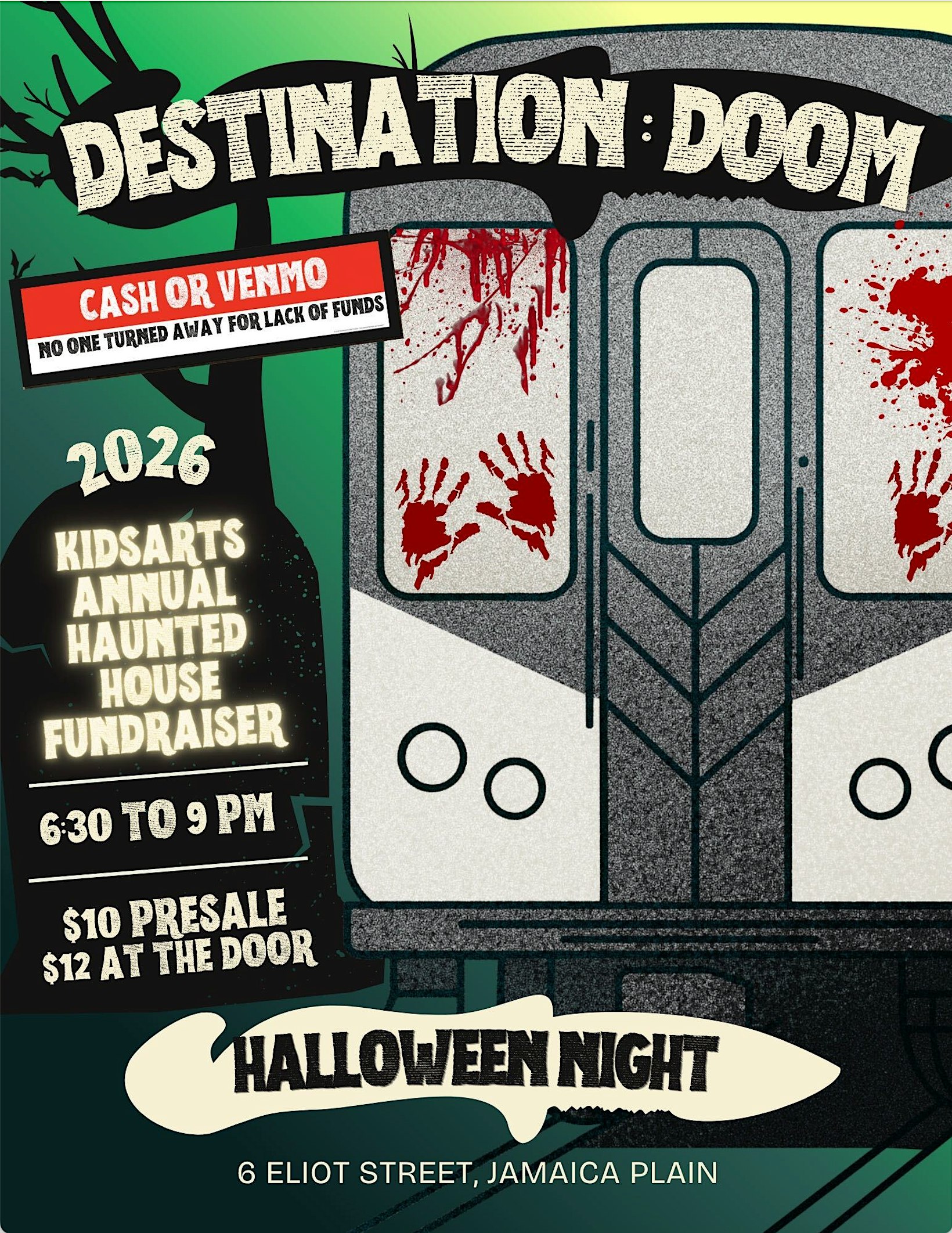 KidsArts Anti-Capitalist Haunted House - Destination: Doom