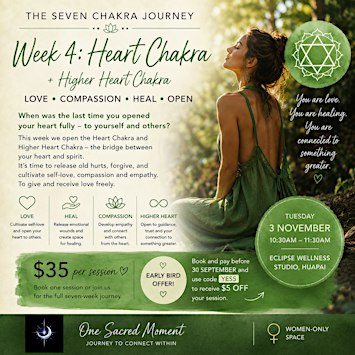 Week 4 - 7 Chakra Journey - Heart