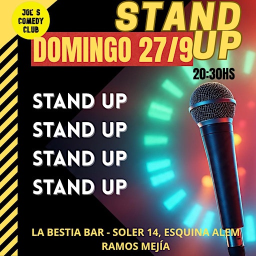 Joe's Comedy Club Septiembre