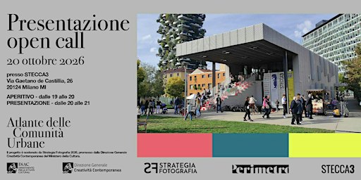 Atlante delle comunita' urbane | Presentazione pubblica Open Call