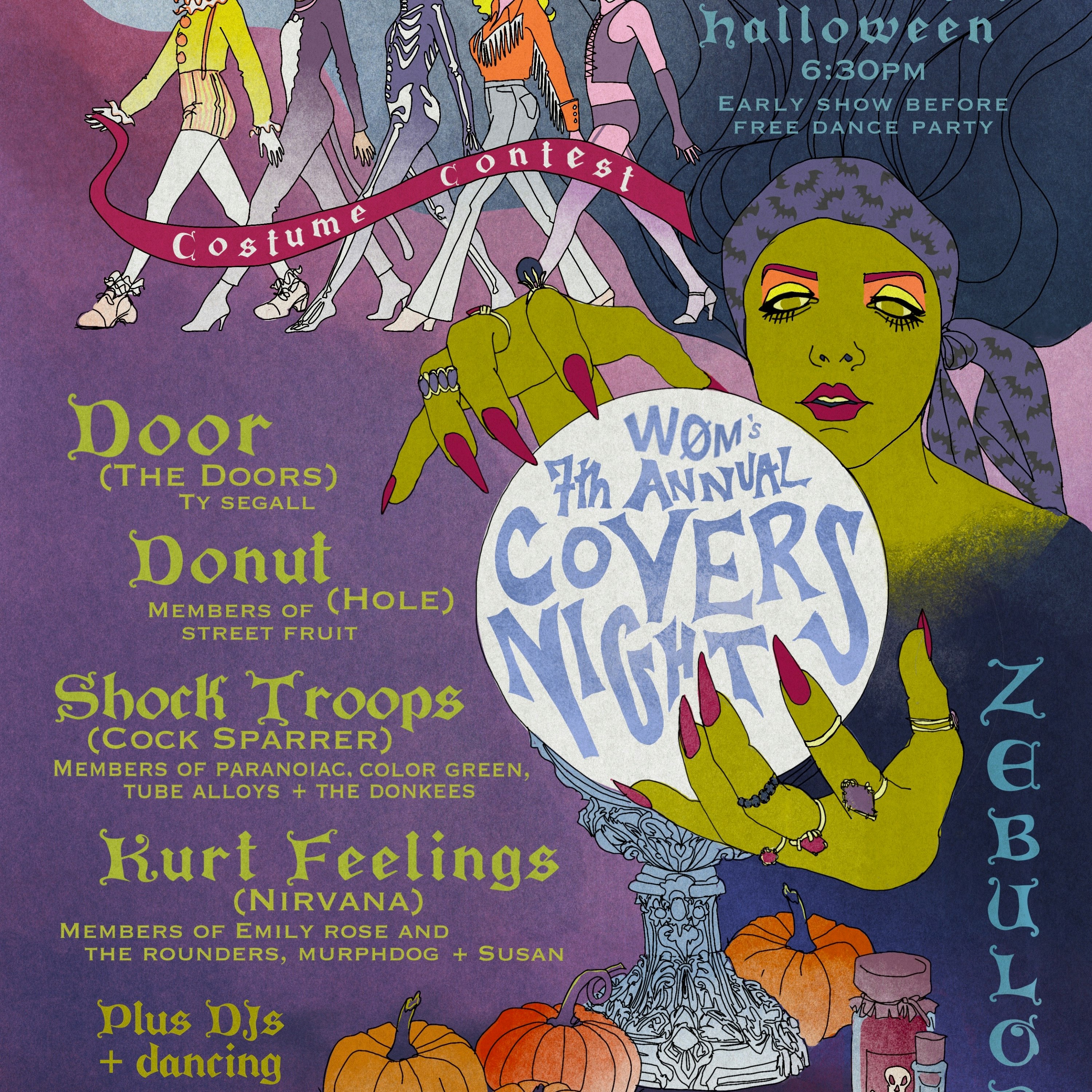 Annual WØM Halloween Cover Show to Benefit Selah