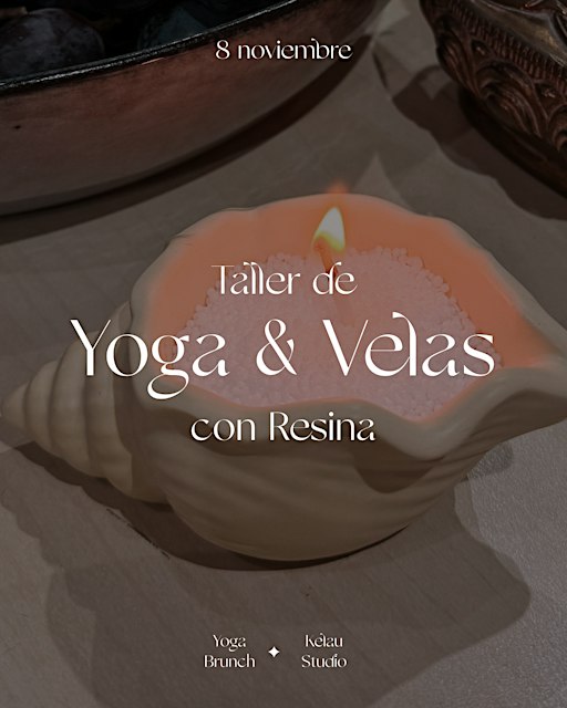 Taller de Yoga & Velas de Resina
