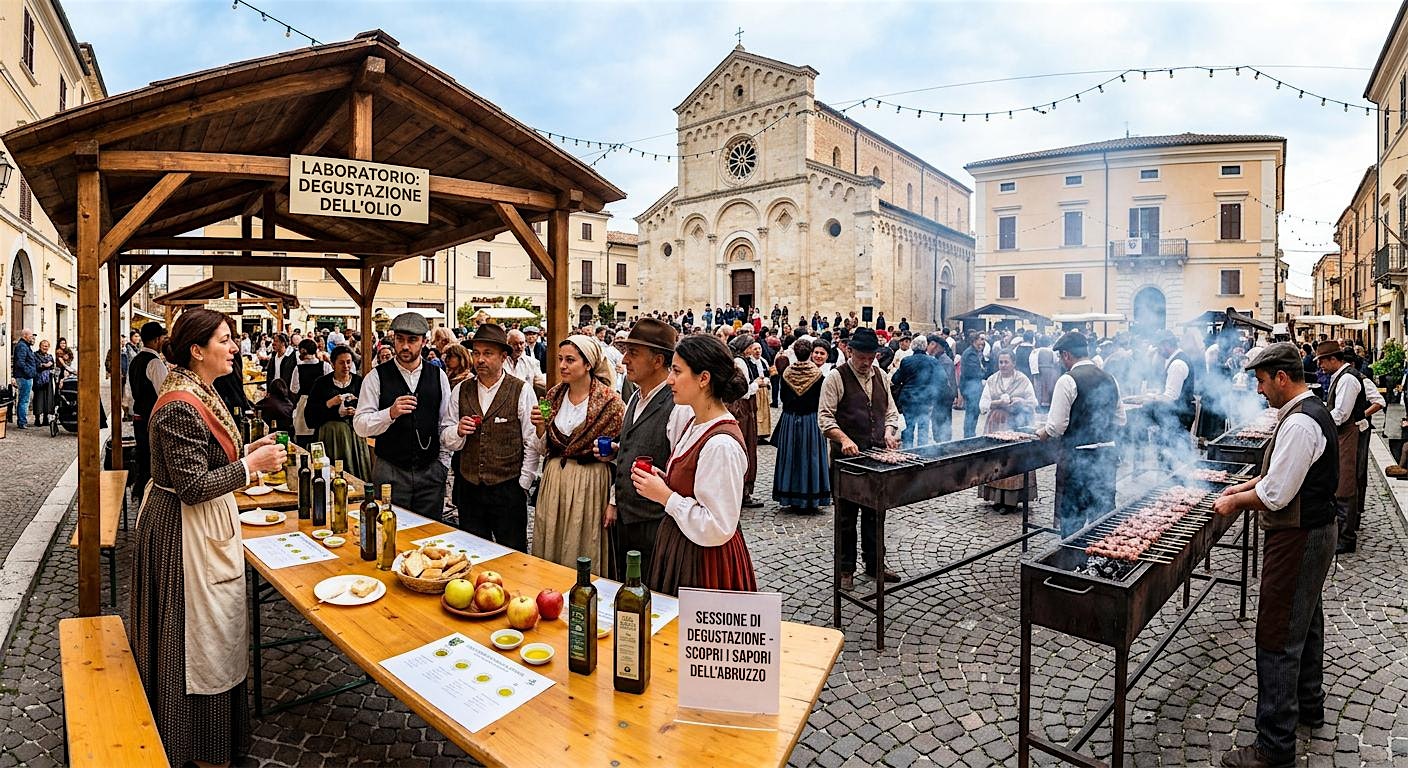 L'Arrosticciere in Piazza - Laboratorio di degustazione dell'olio