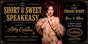 The Short and Sweet Speakeasy Burlesque and Jazz Cabaret Experience