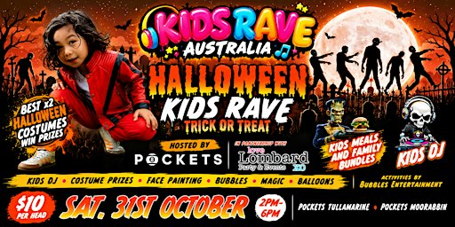 TULLMARINE HALLOWEEN KIDS RAVE PARTY - Sponsored by Lombard