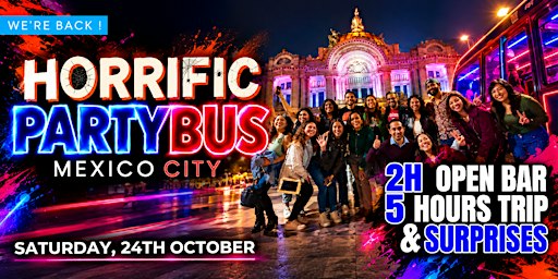 Horrific Partybus #SpecialHalloween