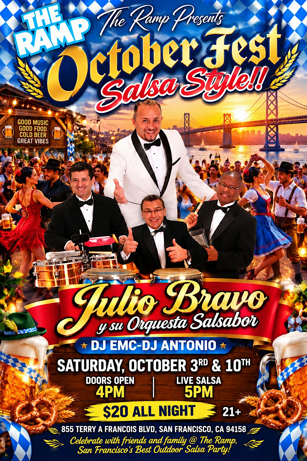 Julio Bravo October Fest! 10-10