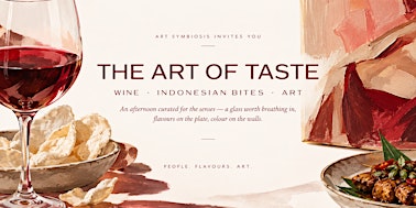 The Art of Taste: Wine, Indonesian Bites & Contemporary Art