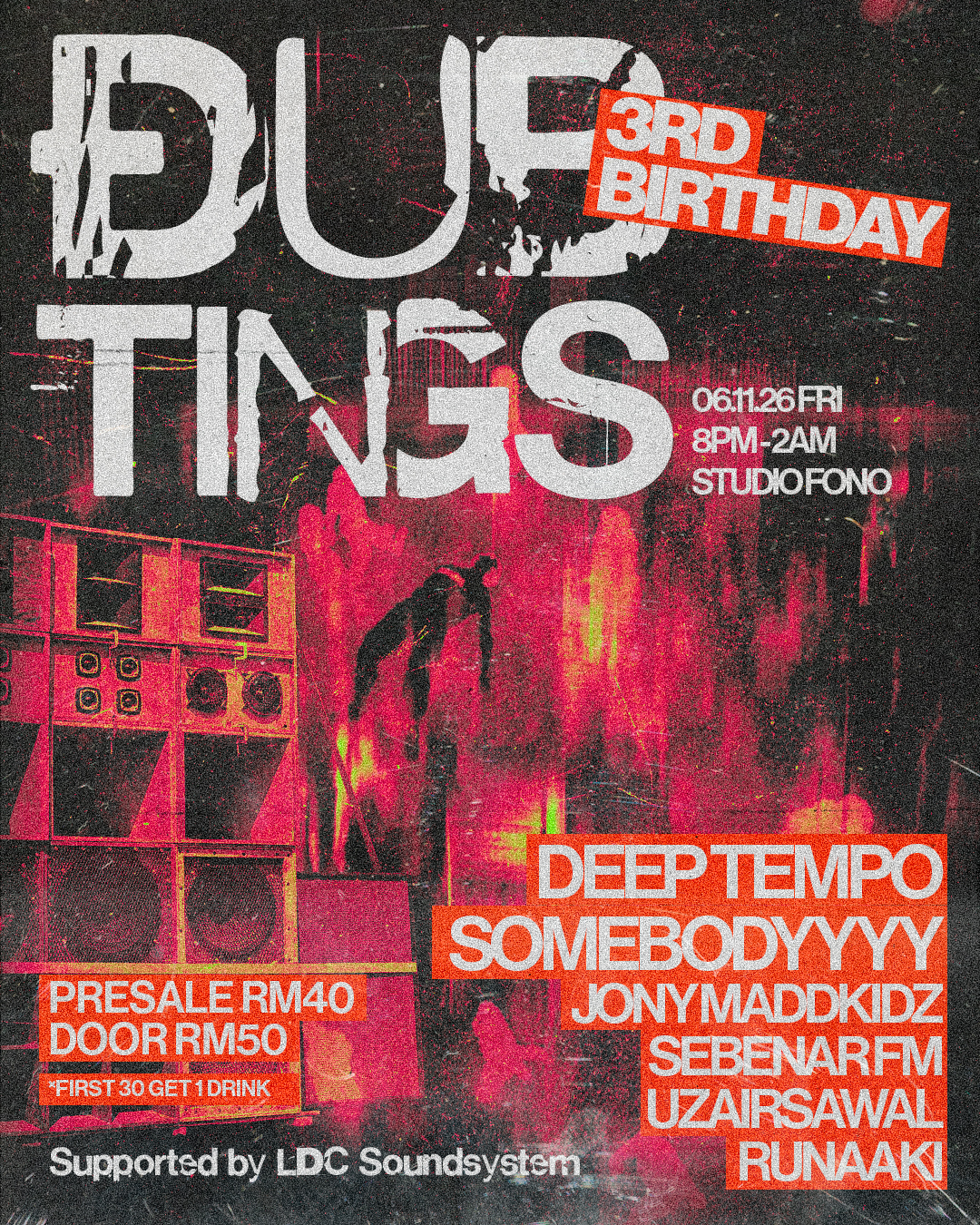 Dub Tings 3rd Birthday