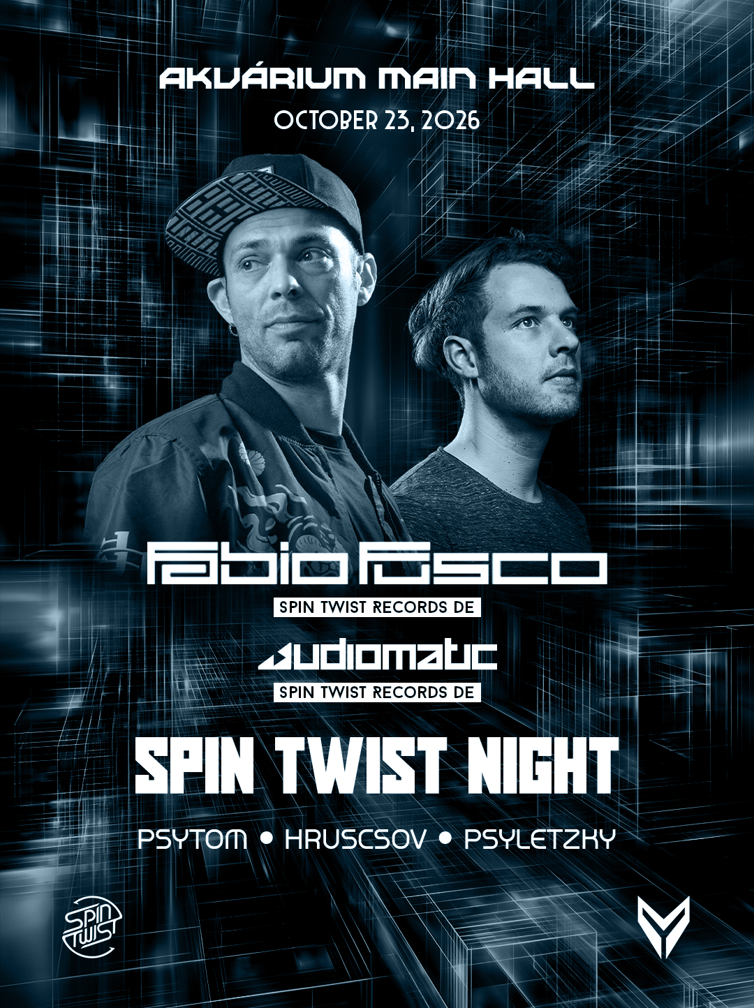 Spin Twist Night w Fabio Fusco & Audiomatic