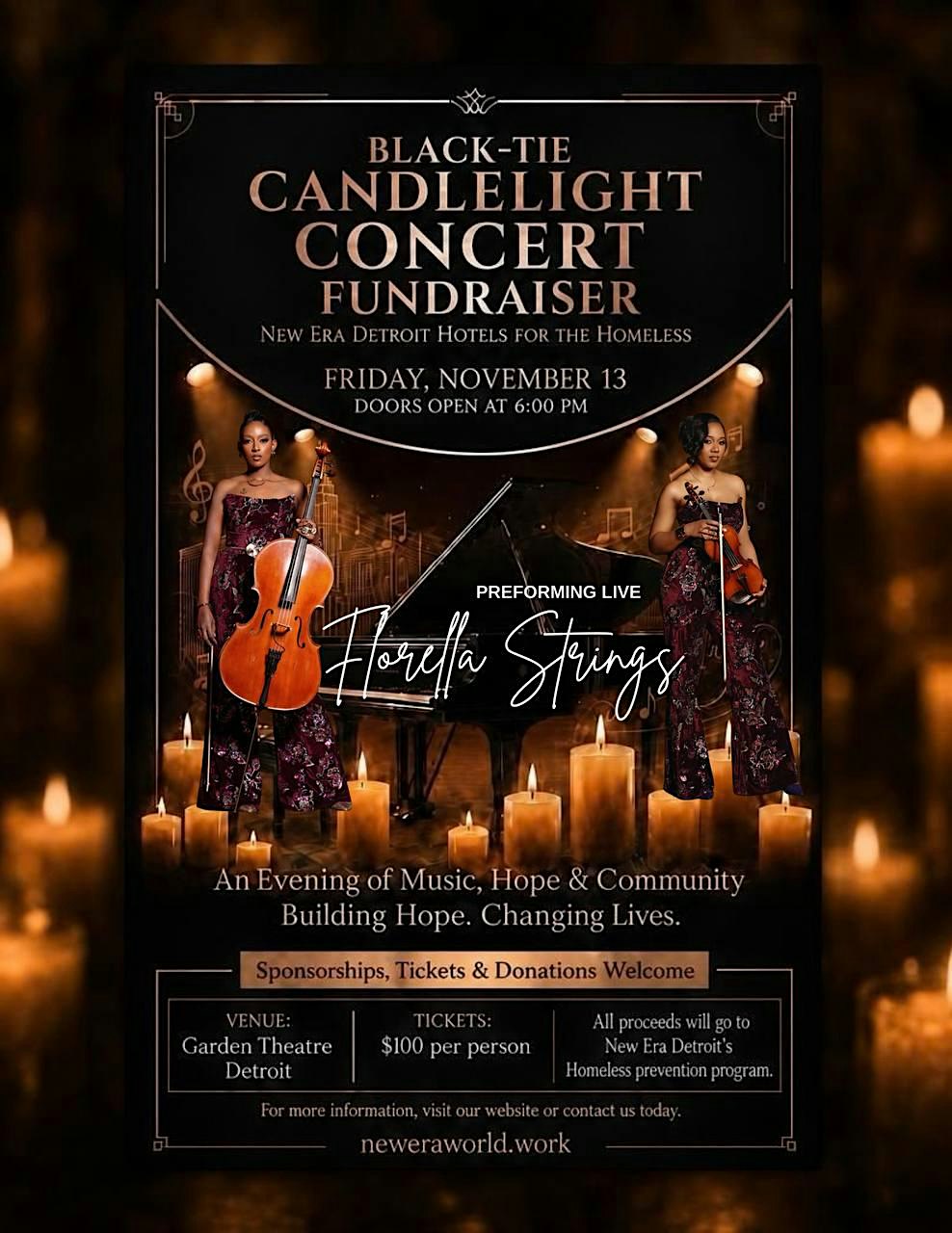Black-Tie Candlelight Concert Fundraiser