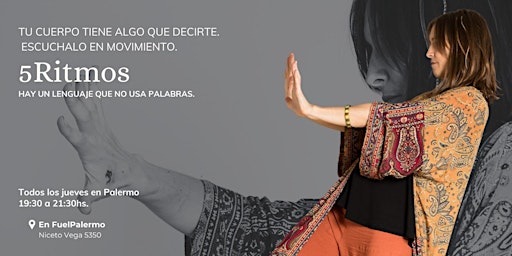 5Ritmos  con Nadia Mac Namara - Jue 24 de SEPTIEMBRE  - Fuel PALERMO