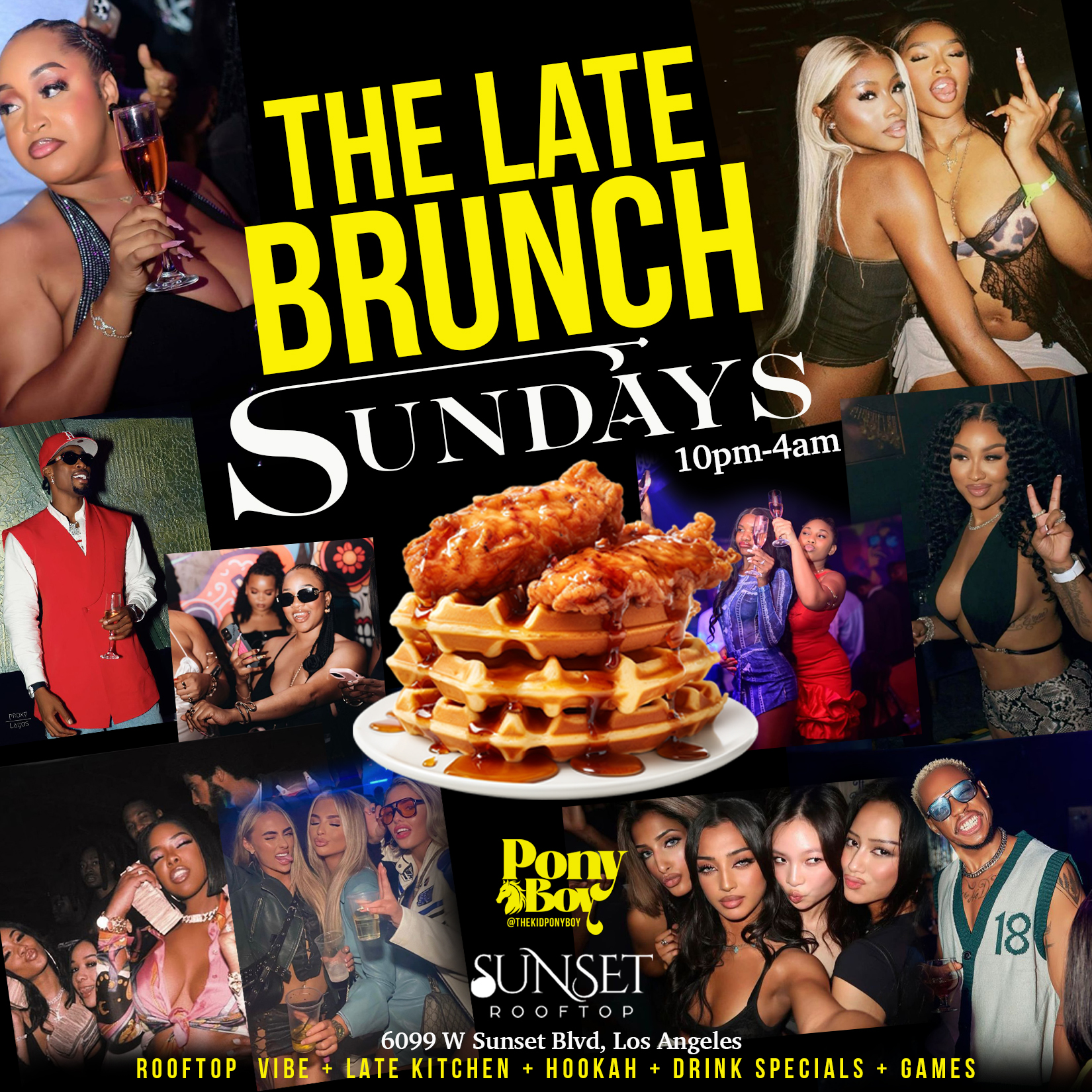 THE LATE BRUNCH ON SUNDAYS EXPERIENCES