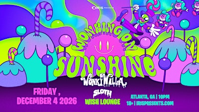 Iris Presents: Wonky Willa @ Wish Lounge | Fri, Dec 4th!