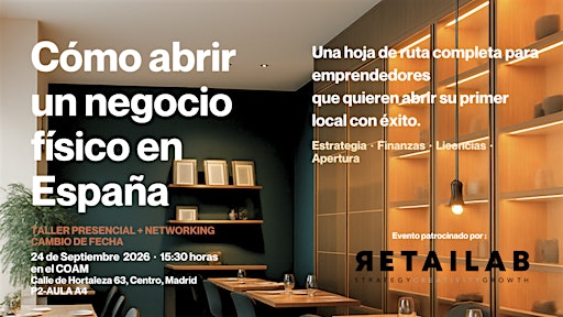Como abrir un negocio físico en España