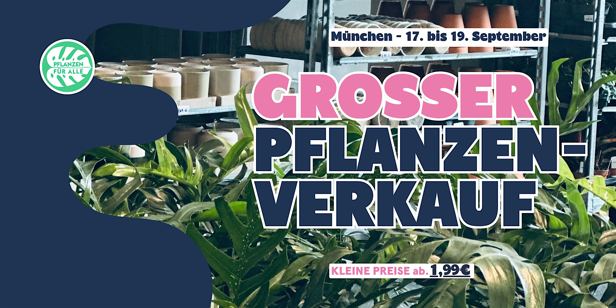 Großer Pflanzenverkauf - München