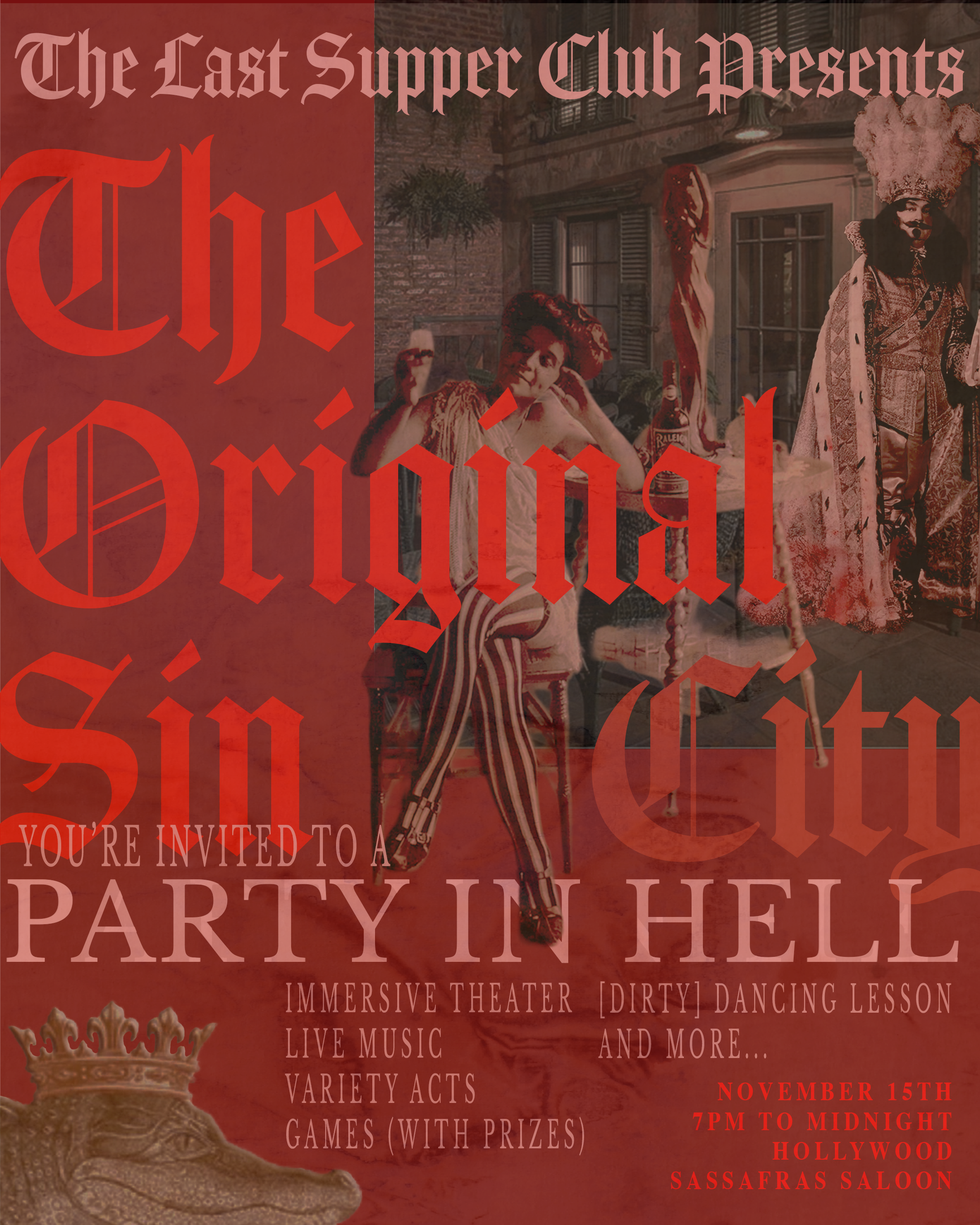 The Last Supper Club Presents: The Original Sin City (PRESALE)