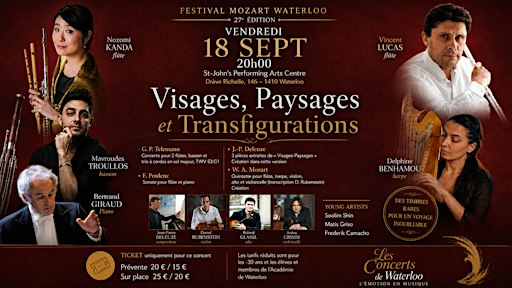 Visages, Paysages et Transfigurations │ Festival Mozart