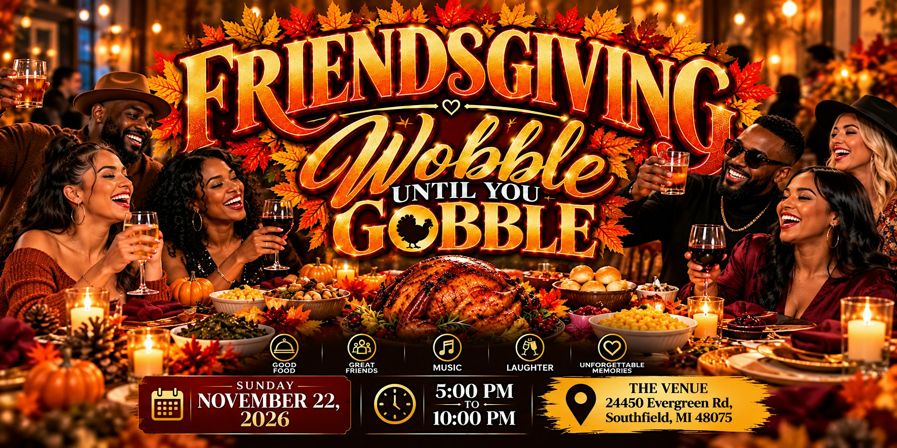 FRIENDSGIVING: Wobble Until You Gobble
